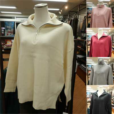 楽天市場】【20%off】Donnez-Moi♪マイクロフリースのハイネック