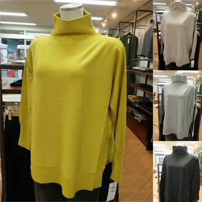 楽天市場】【20%off】Donnez-Moi♪マイクロフリースのハイネック