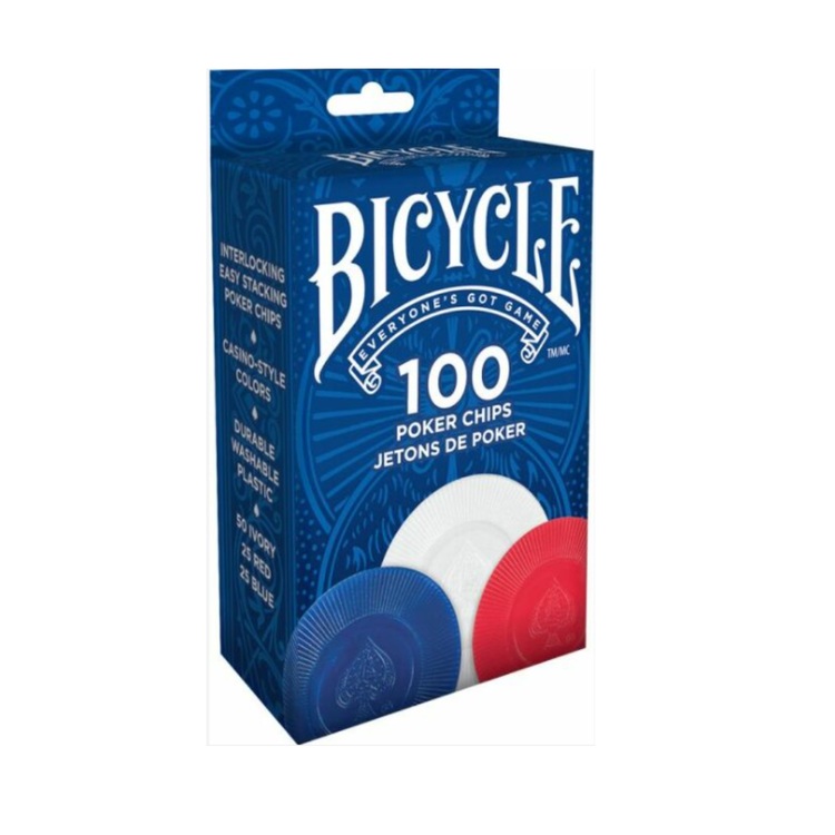楽天市場】【BICYCLE】【カジノ用品】BICYCLE POKER CHIP100