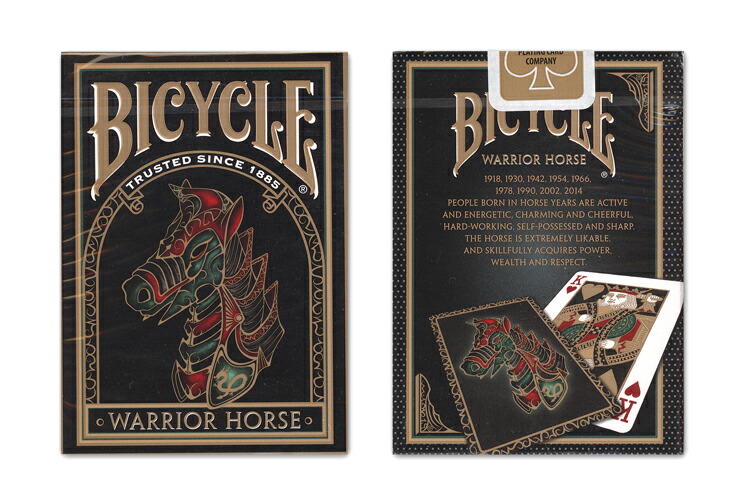 トランプ BICYCLE WARRIOR HORSE ≪バイスクル 大規模セール ウォーリアーホース≫ 季節のおすすめ商品 ネコポス対応可