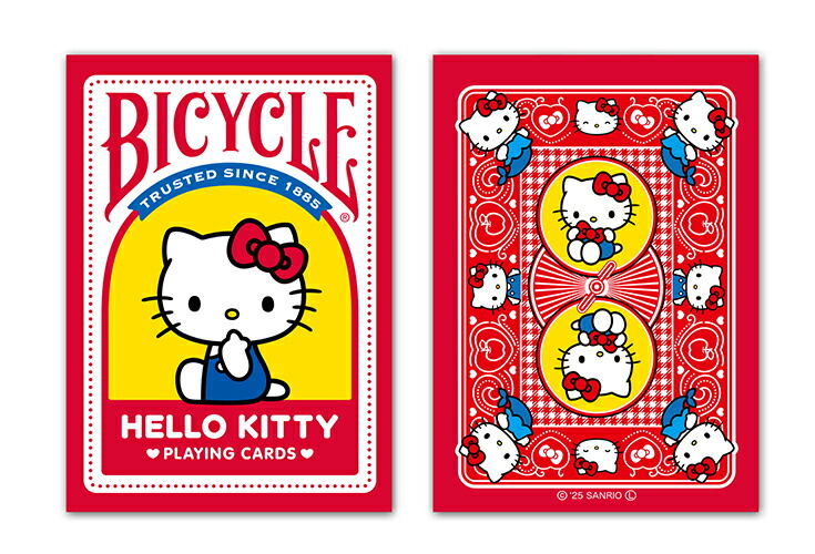 楽天市場】【トランプ】BICYCLE HELLO KITTY 50TH ANNIVERSARY