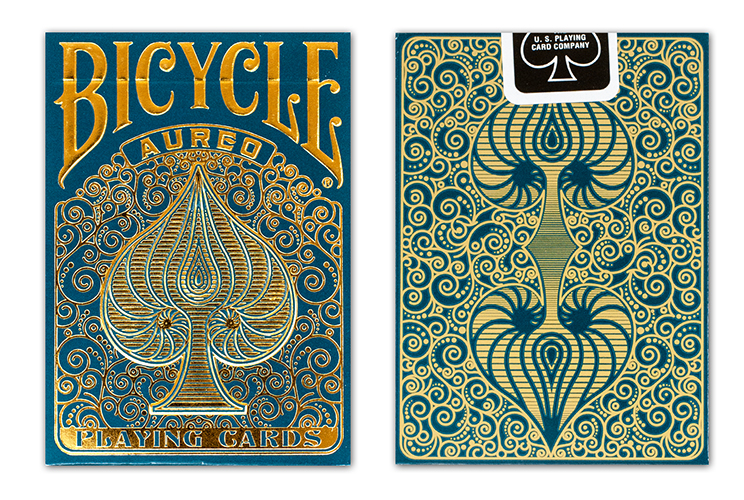 bicycle aureo playing cards