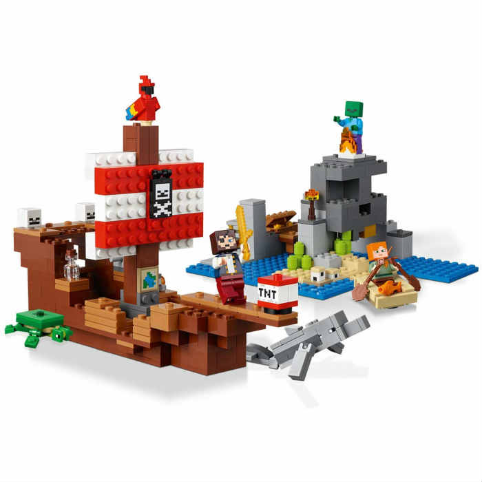 高質で安価 レゴ マインクラフト 海賊船の冒険 Lego Minecraft The Pirate Ship Adventure Building Kit レゴブロック おもちゃ 鑑賞 コレクション プレゼント 誕生日 贈り物 ご褒美 並行輸入品 えむはーとドットコォム 売れ筋 Www Faan Gov Ng