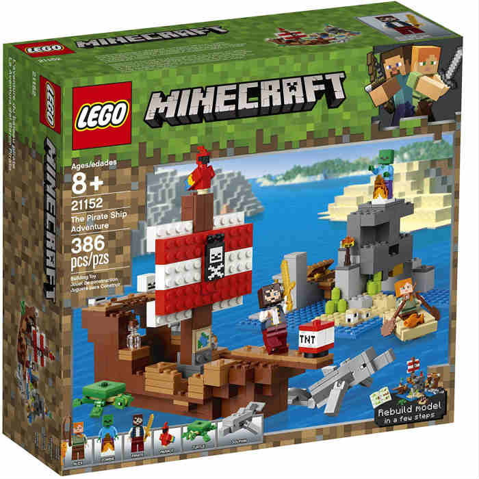 高質で安価 レゴ マインクラフト 海賊船の冒険 Lego Minecraft The Pirate Ship Adventure Building Kit レゴブロック おもちゃ 鑑賞 コレクション プレゼント 誕生日 贈り物 ご褒美 並行輸入品 えむはーとドットコォム 売れ筋 Www Faan Gov Ng