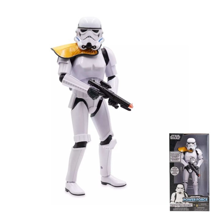 【並行輸入品】 スターウォーズ フィギュア インペリアル ストームトルーパー トーキング アクション パワーフォース 【 アクションフィギュア ディズニー 映画 キャラクター キャラクターグッズ コレクション セリフ再生 】