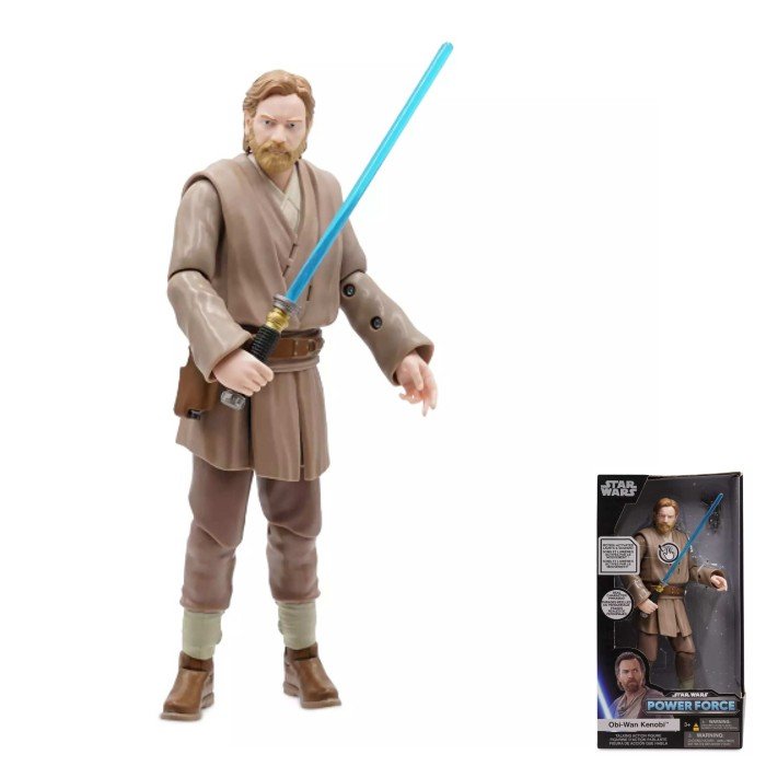 【並行輸入品】 スターウォーズ フィギュア オビワン ケノービ トーキング アクション パワーフォース 【 アクションフィギュア ディズニープラス 映画 キャラクター キャラクターグッズ ドラマ コレクション セリフ再生 スーパーセールSW 】
