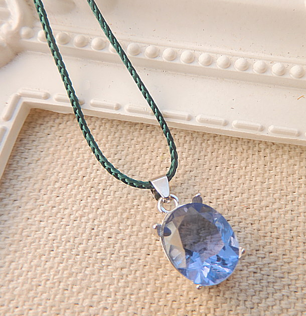 カラーチェンジ フローライト　大粒オーバル 10x8mm 　SVペンダント【別途でSVリング加工】 蛍石 fluorite