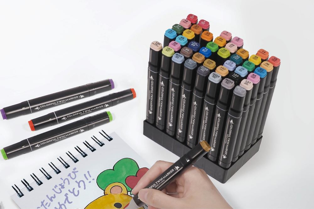 祭マーカー２個セット 楽天市場】【N商品】【ツインカラーマーカー2本セット/12袋セット