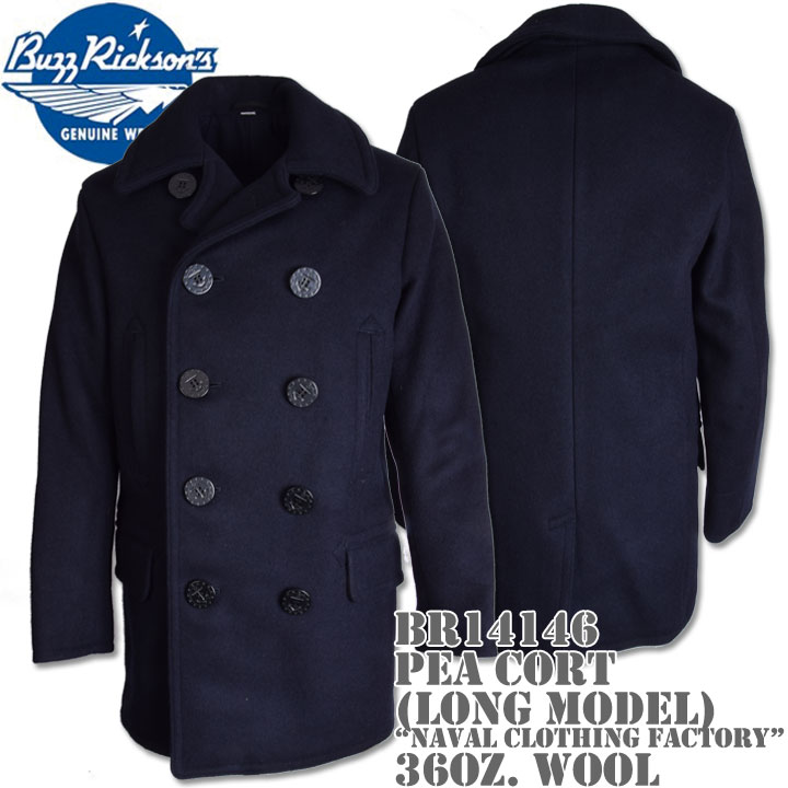 楽天市場】BUZZ RICKSON'S（バズリクソンズ）Type PEA COAT 36oz Wool