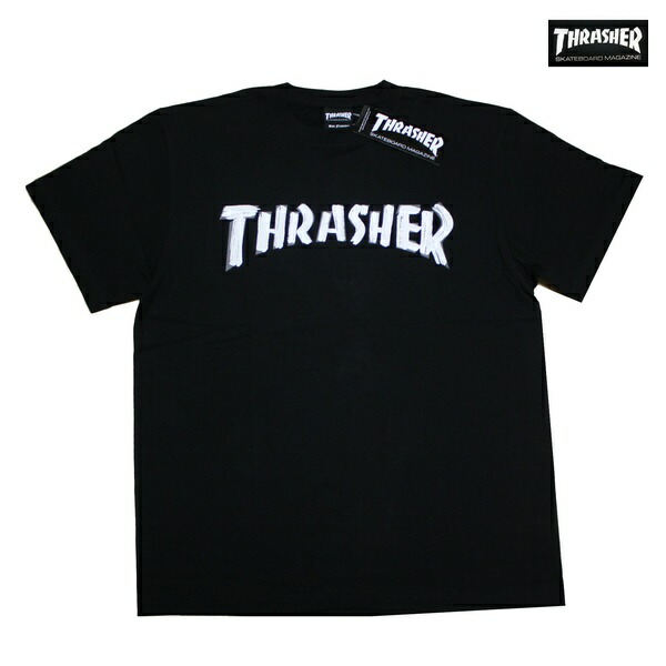 楽天市場】THRASHER(スラッシャー半袖Tシャツ)フレイムロゴTシャツ