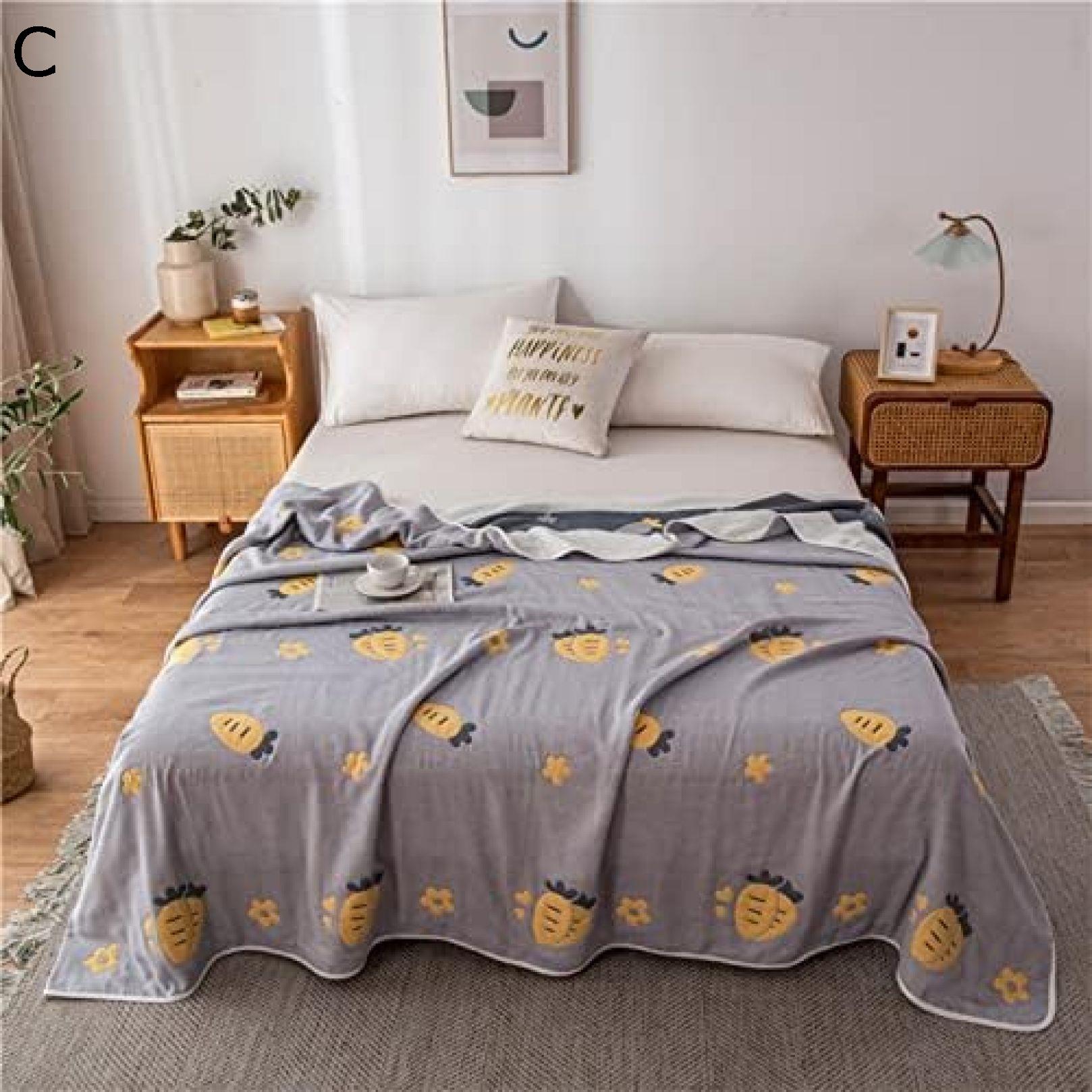 【楽天市場】購入15%-30%OFF ガーゼケット ガーゼ 6重 綿100% 多機能ガーゼケット シングル タオルケット ひざ掛け ダブル ...