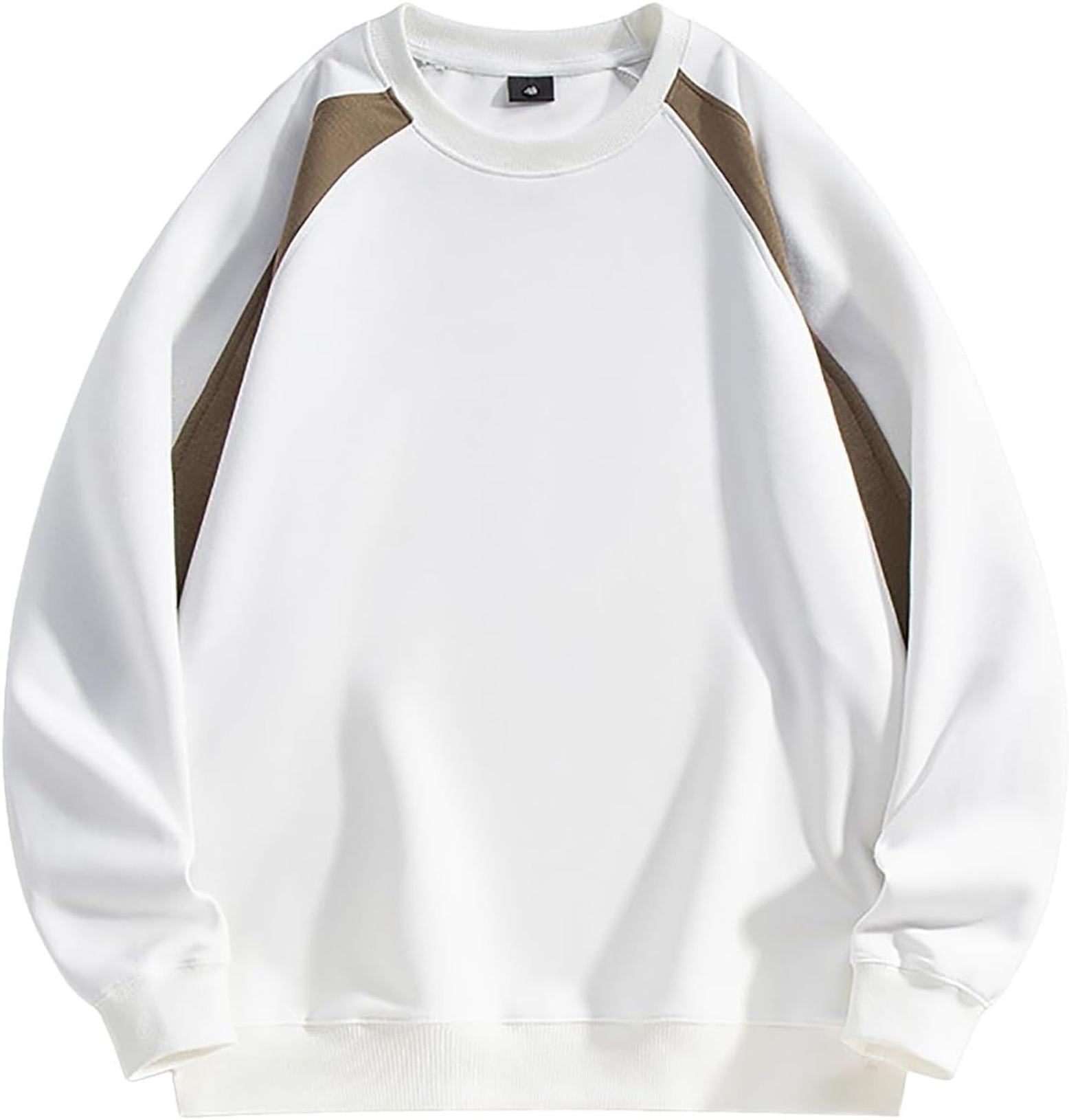 トレーナー メンズ 長袖tシャツ 秋 おしゃれ ロングtシャツ 無地 カジュアル メンズトレーナー 厚手 ベーシック スウェット 丸首 切り替え 柔らかい 筋トレ 春秋冬 プルオーバー ストライプ