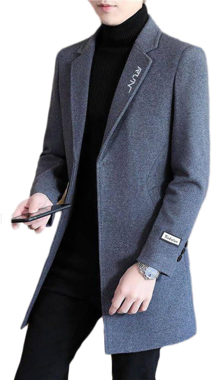 チェスターコート ロング コート メンズ ロング コート ウール ジャケット ビジネス スリムコート フォーマル 秋冬 防寒 大きいサイズ 暖かい 紳士服 冬コート 厚手 通勤 無地 アウター 紳士服