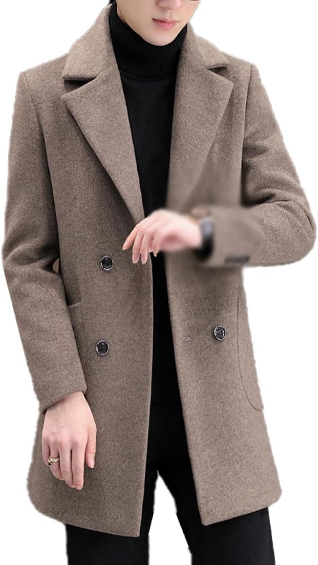 チェスターコート メンズ コート ロングコート チェック柄 テーラード 男女兼用 スプリング 春服 秋冬服 ロング丈 ビジネス 防風 厚手 暖かい 防寒 通勤通学 ラシャ ツイード ロング ジャケット