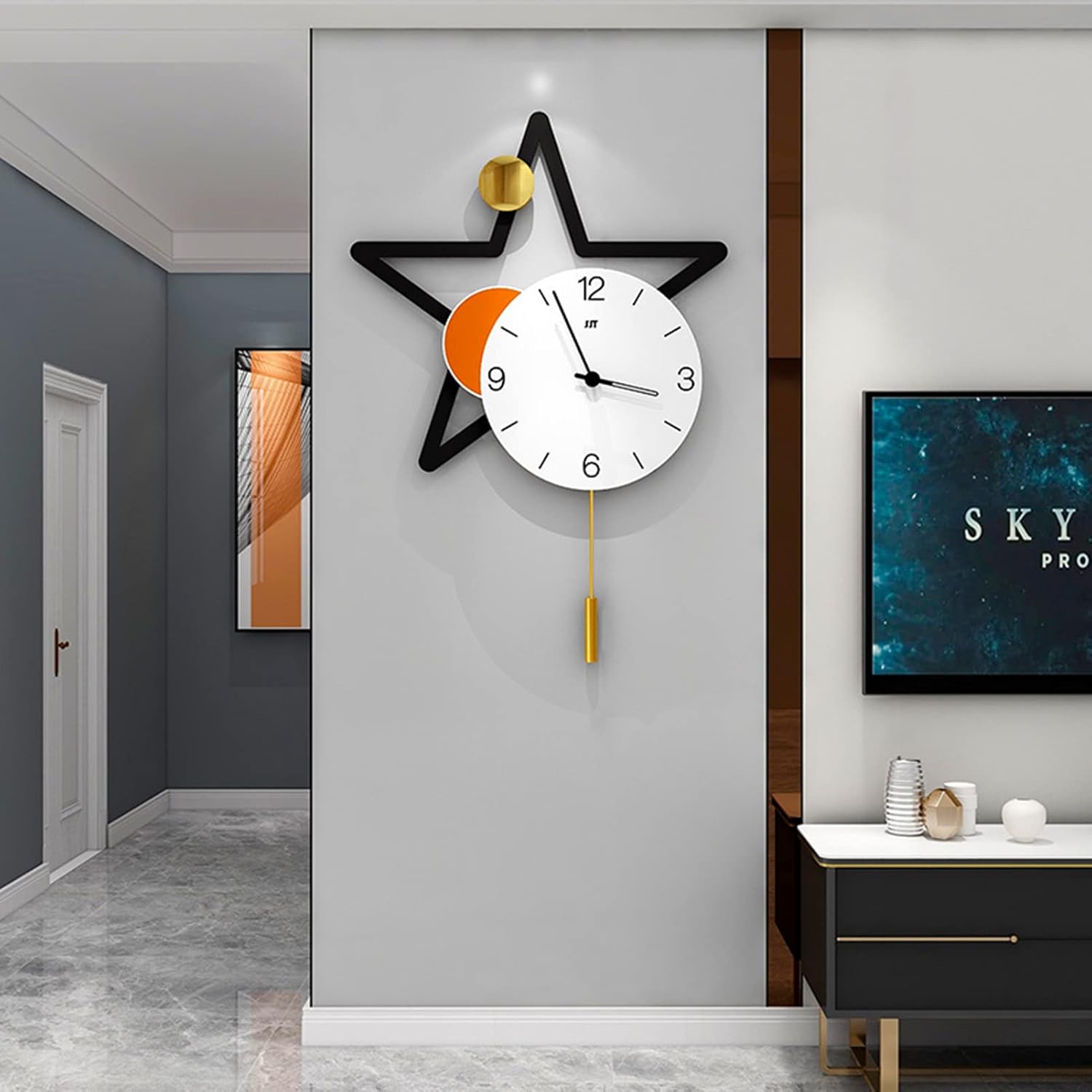 ウォーターベリー社製　八角型掛時計 ウォーターベリー社製 八角型掛時計