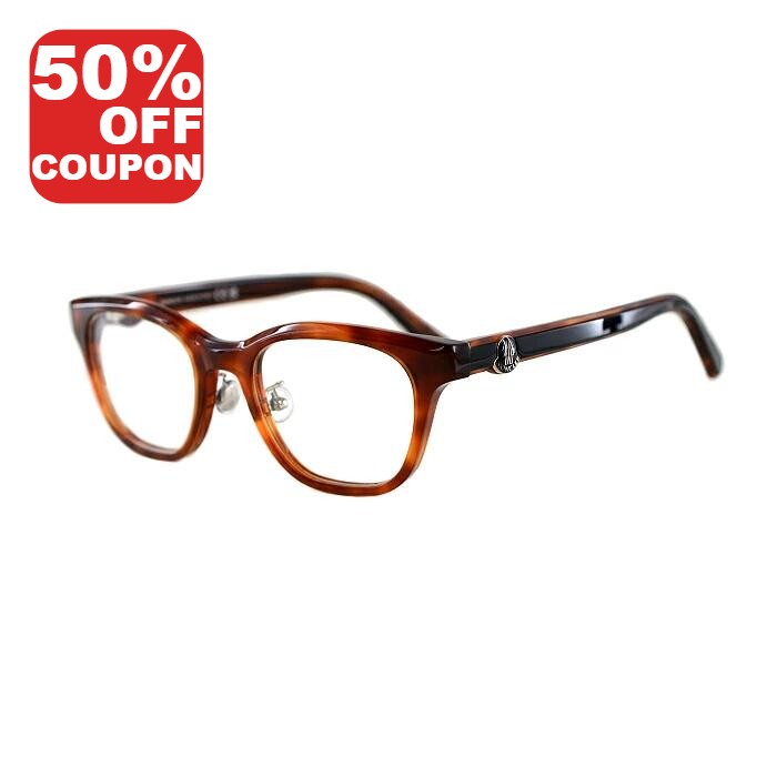 【50%OFFｸｰﾎﾟﾝ+P10倍!】MONCLER（モンクレール）ML5185-D 眼鏡 めがね メガネ 伊達メガネ アジアンフィット 軽い 軽量 度付きメガネ 度付き眼鏡 度付き 度あり 度なし 女性 男性 メンズ レディース クラシカル ユニセックス ウェリントン 非球面レンズ 父の日｜メガネ本舗店