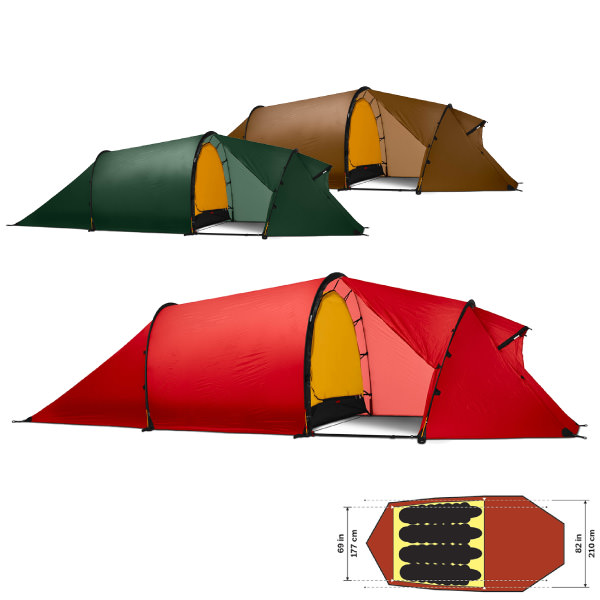 楽天市場】ヒルバーグ カイタム4 GT HILLEBERG KAITUM 4 GT
