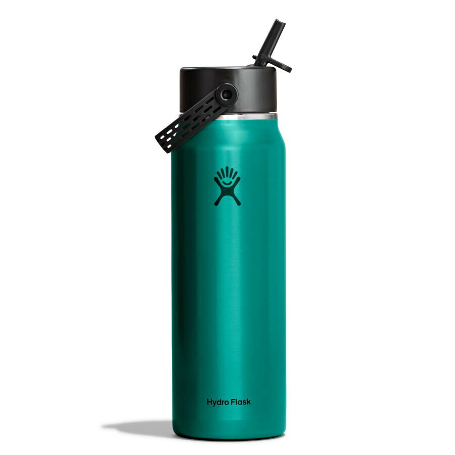 ハイドロフラスク Hydro Flask LIGHTWEIGHT 32薬局衡オンス WIDE FLEX STRAW CAP EmeraldGreen 8902160184261 [マグボトル 吸い筒]