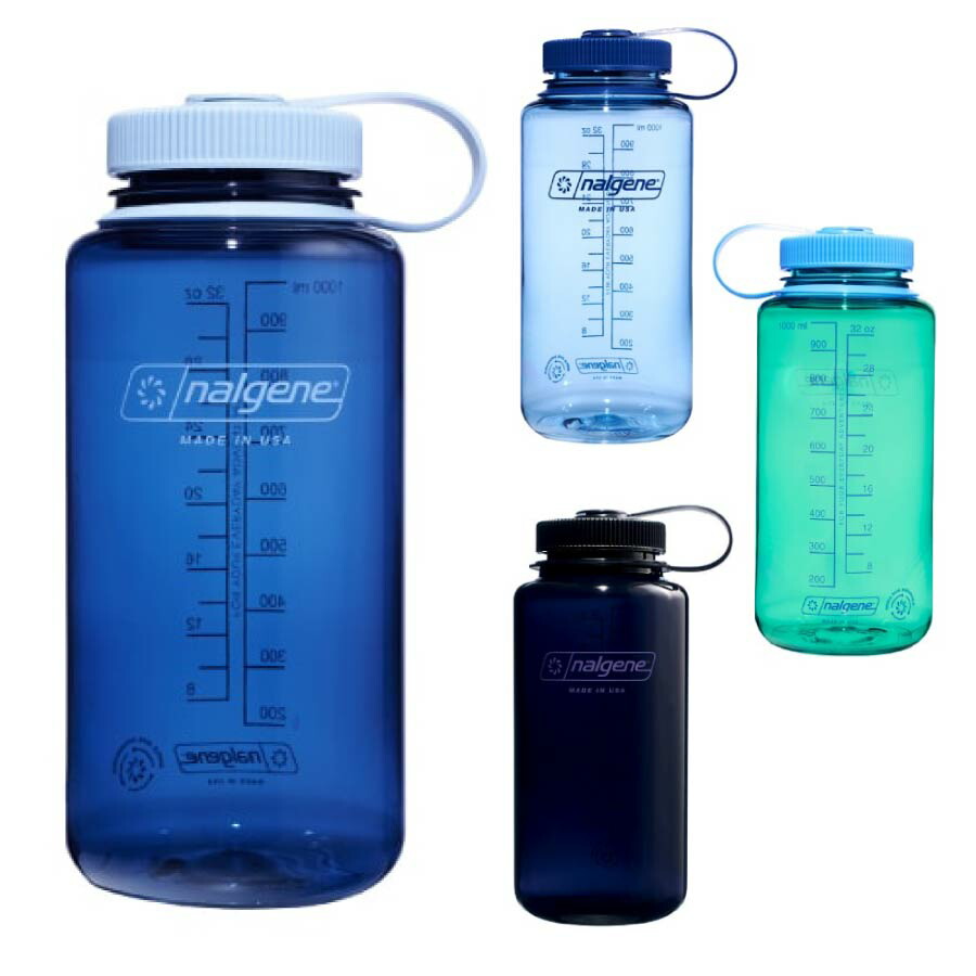 楽天市場】ナルゲン - 広口ボトル 1.0L Tritan ブルー [nalgene