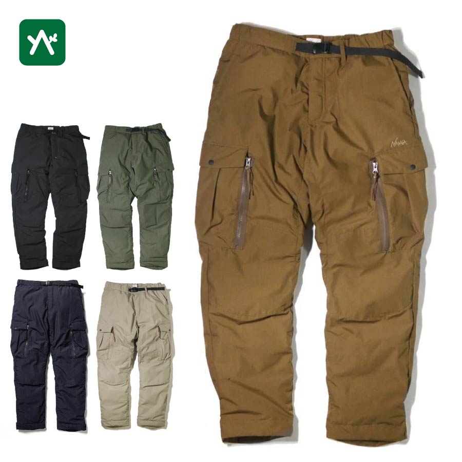 楽天市場 ナンガ 焚火 ダウンパンツ メンズ 日本製 アウトドア キャンプ 防寒 撥水 羽毛 大きいサイズ チャコール コヨーテ Nanga Takibi Down Pants Cotonas コトナス
