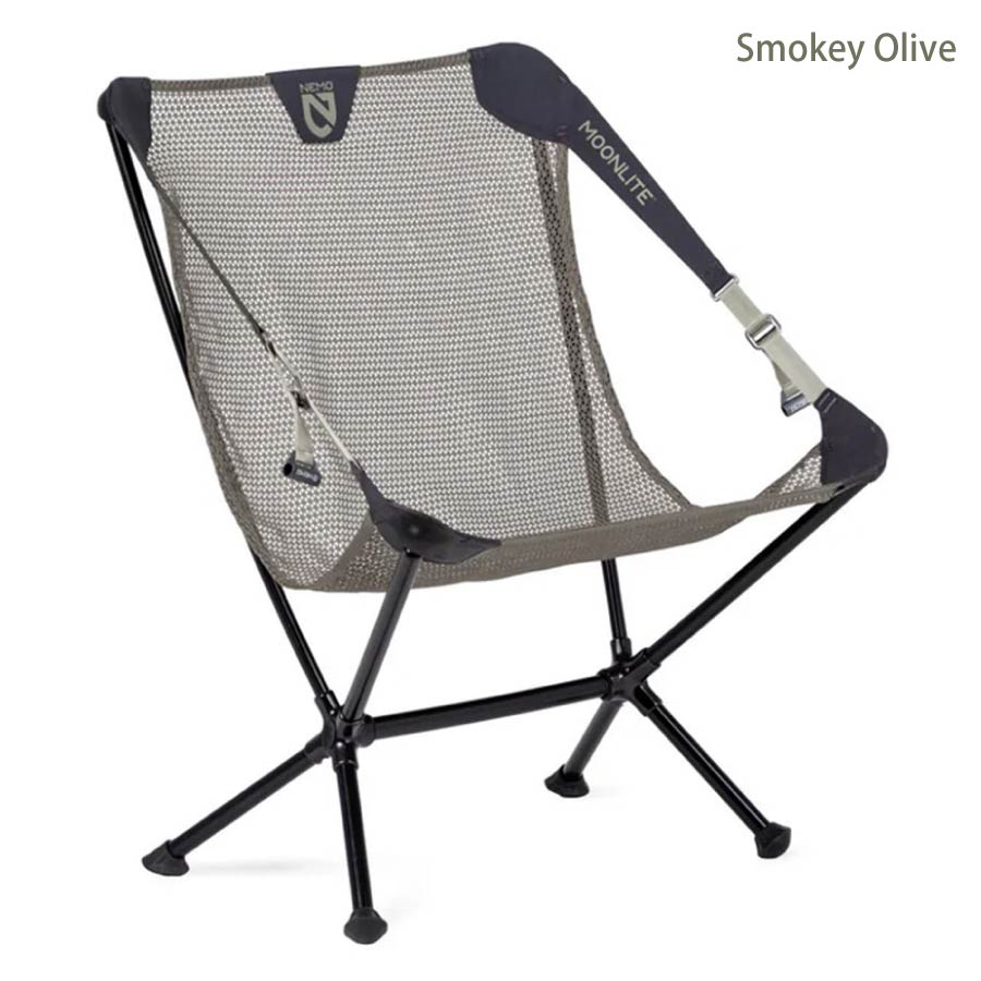 ニーモ NEMO Moonlite Reclining Camp Chair (Smokey Olive) 2026 NEM423-001026-GRYXXX [折畳みチェア] の商品写真
