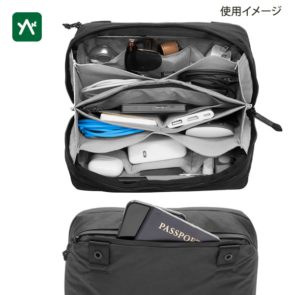 楽天市場 ピークデザイン Peak Design テク ポーチ Btp Bk 1 トラベルポーチ Sotosotodays ソトソトデイズ