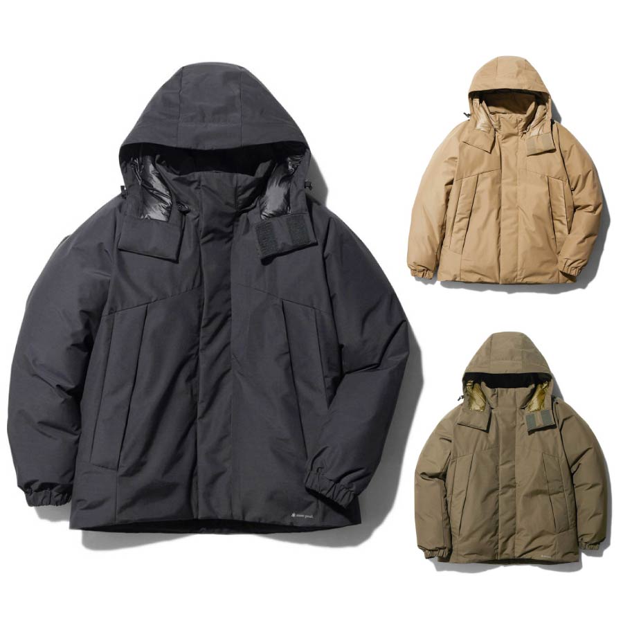 新品　M スノーピーク　　ダウンノーカラージャケット　厚手  snow peak 楽天市場】【SALE】snow peak スノーピーク Recycled Light Down