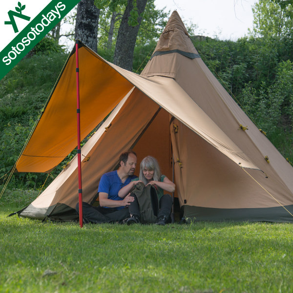 楽天市場 テンティピ Tentipi Canopy キャノピー 5 7 Comfort Cp タープ テントパーツ Sotosotodays ソトソトデイズ