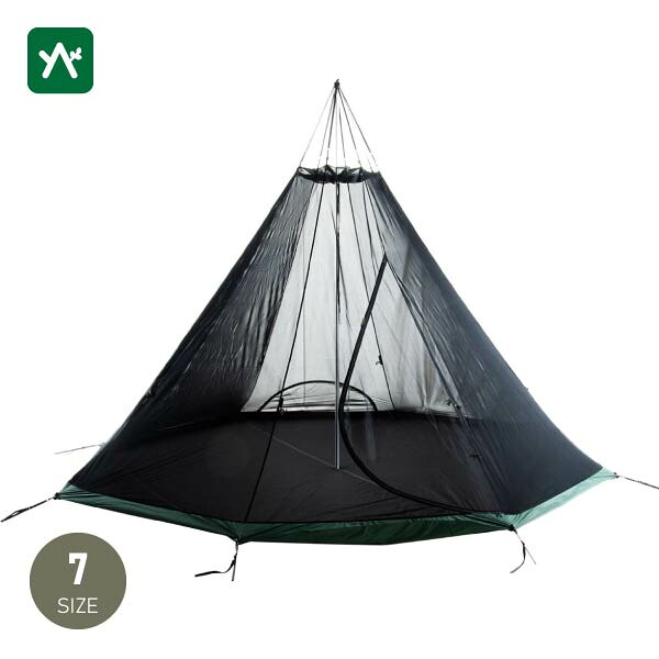 テンティピ Tentipi メッシュ インナーテント 7 FI-IT7M [テント ワンポール]｜sotosotodays -ソトソトデイズ-