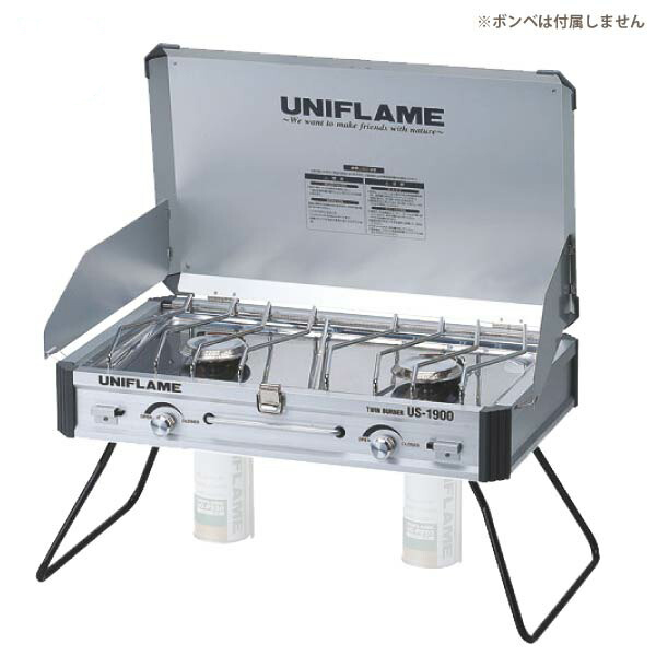 ユニフレーム UNIFLAME ツインバーナー US-1900 610305 [2バーナー コンロ CB缶]