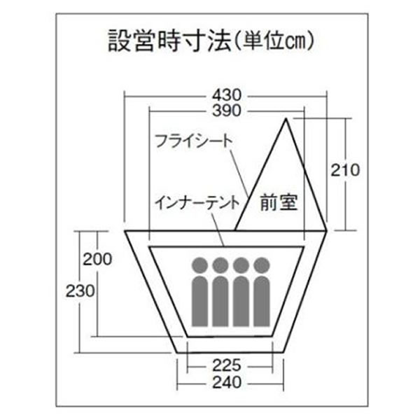 楽天市場 ユニフレーム Uniflame Revoルーム４プラス 6806 テント Sotosotodays ソトソトデイズ