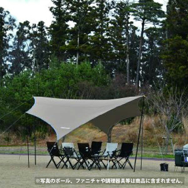 楽天市場 ユニフレーム Uniflame Revoタープ2 M Tc Tan 682074 ヘキサタープ Sotosotodays ソトソトデイズ