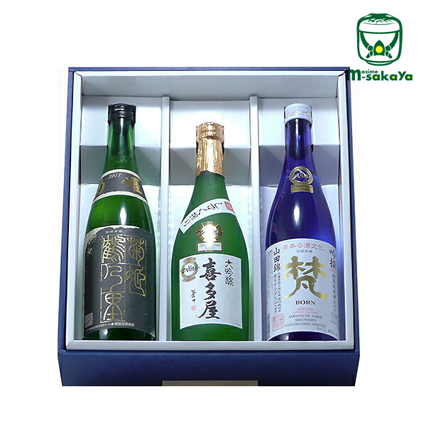 お中元 夏ギフト 期間限定 ポイント2倍 対象 日本酒 IWCチャンピオン サケ 世界一受賞酒 飲み比べセット720ml 3本 化粧箱入り ギフト 菊姫 2025版 山廃仕込み 純米酒 鶴乃里 石川 大吟醸 極醸 喜多屋 しずく搾り 福岡 梵 吟撰 純米吟醸酒 福井｜まじめ酒屋　【日本酒 焼酎】