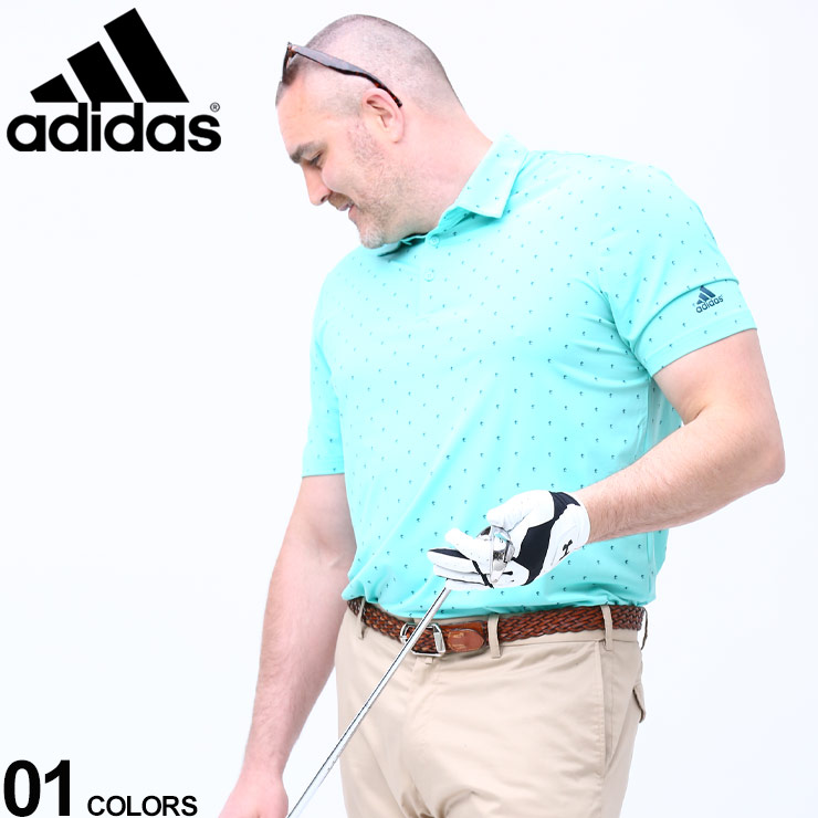 予約販売品 楽天市場 大きいサイズ メンズ Adidas アディダス 総柄 半袖 ポロシャツ Ultimate 365 Print Polo Green ポロシャツ シャツ ゴルフ 春 夏 スポーツ トレーニング ポロ Gm02d22 メンズショップ サカゼン 安い Lexusoman Com