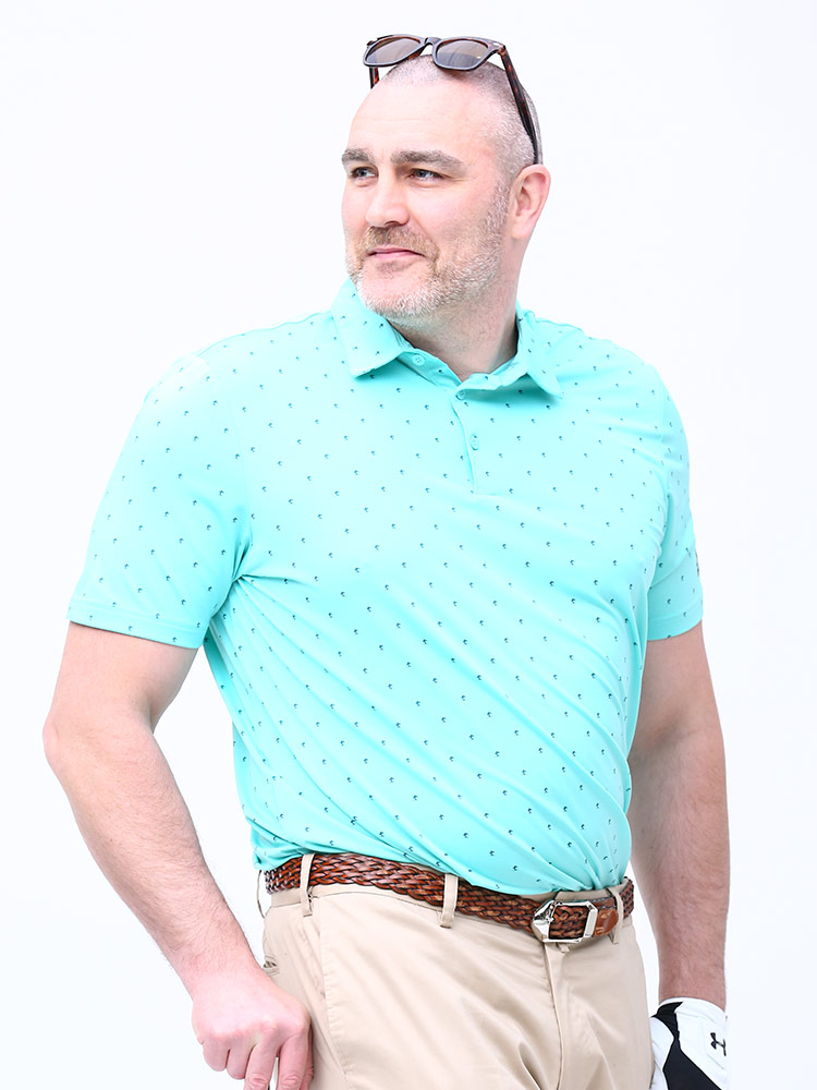予約販売品 楽天市場 大きいサイズ メンズ Adidas アディダス 総柄 半袖 ポロシャツ Ultimate 365 Print Polo Green ポロシャツ シャツ ゴルフ 春 夏 スポーツ トレーニング ポロ Gm02d22 メンズショップ サカゼン 安い Lexusoman Com