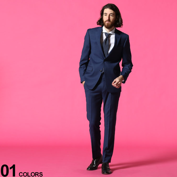 肌触りがいい Tommy Hilfiger トミーヒルフィガー ストレッチ グレンチェック シングル 2ツ釦 ノータック スーツブランド メンズ 男性 紳士 スーツ ビジネス フォーマル シングルスーツ ノータック チェック Tmadamsasc メンズショップ サカゼン 正規激安 Az
