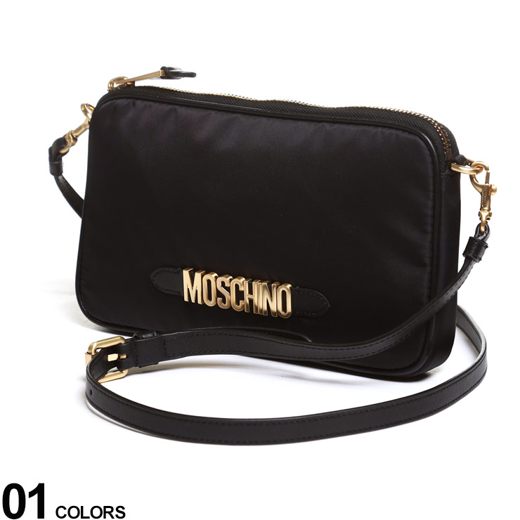 大特価 モスキーノ ショルダー モスキーノ Moschino ショルダーバッグ メッセンジャーバッグ バッグ 鞄 コンパクト ブランド ロゴ バッグ Moschino レディース バッグ モスキーノ ジップ ショルダーバッグブランド レディース 鞄 ショルダー コンパクト