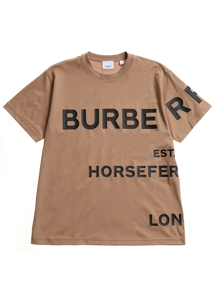 セール中の割引商品 BURBERRY バーバリー ビックセンターロゴ入り t