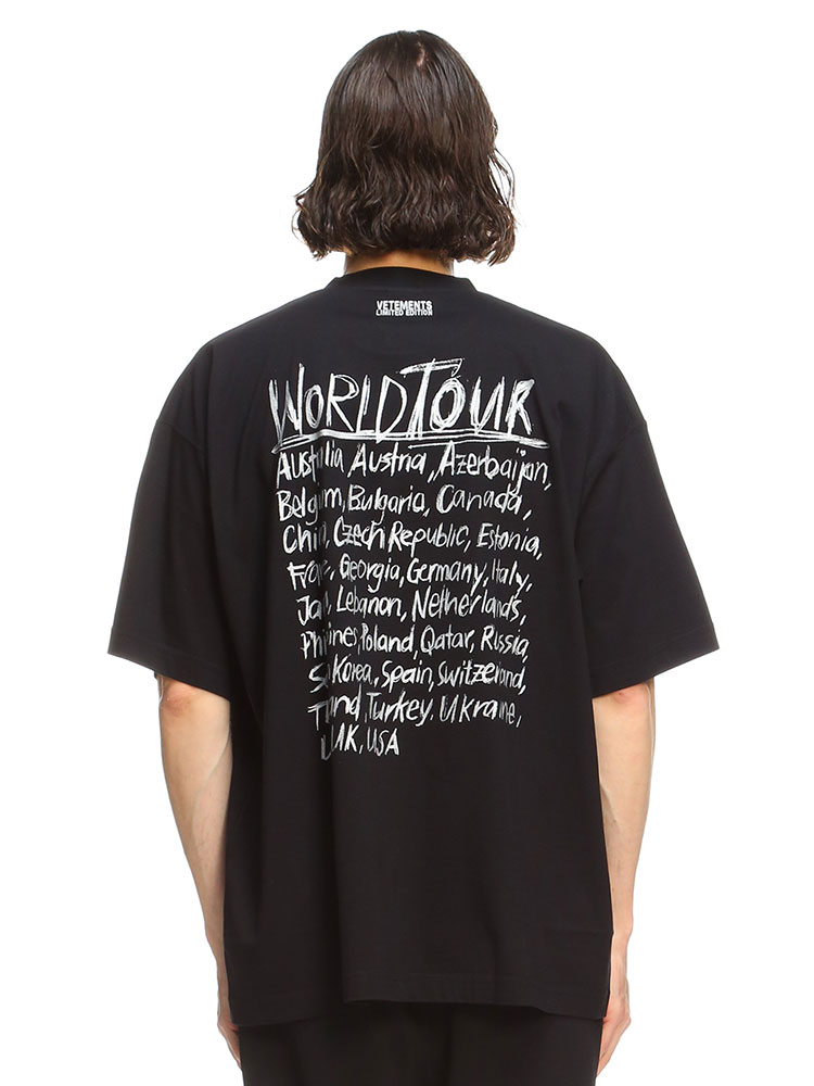 お得大得価 ヴェトモンVETEMENTS World tour'21シャツ oxYjl