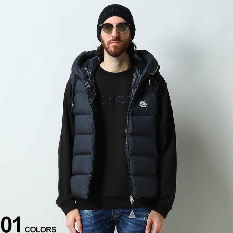 Moncler モンクレール フードロゴ フルジップ ダウンベスト Cardamine ブランド メンズ 男性 アウター ベスト ジレ フード ダウン Mccardamine2 売れ筋ランキングも掲載中