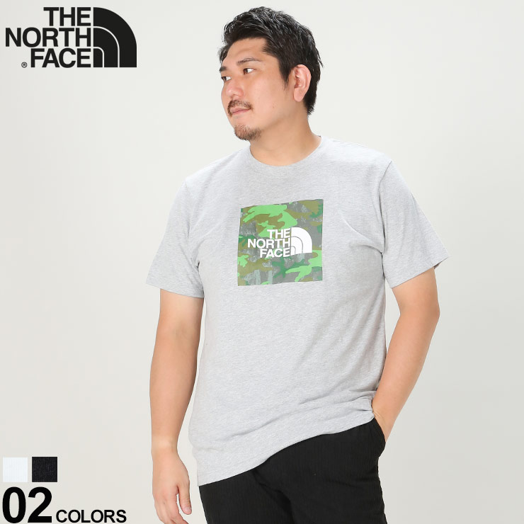 大きいサイズ メンズ THE NORTH FACE (ザ ノースフェイス) BOXロゴ クルーネック 半袖 Tシャツ BOXED TEE Tシャツ 半袖 コットン 春 夏 NF0A475AD22