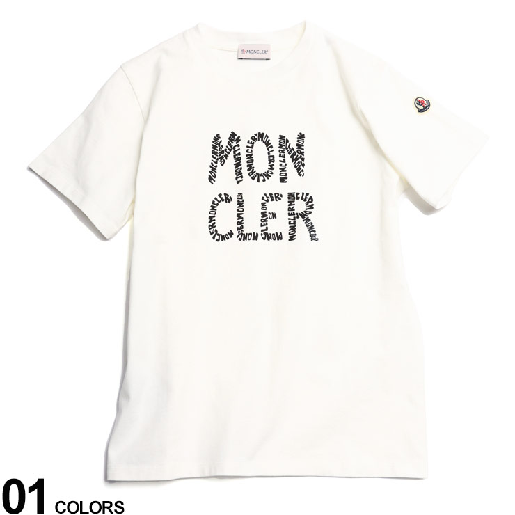 お得な特別割引価格） MONCLER モンクレール ロゴプリント クルー