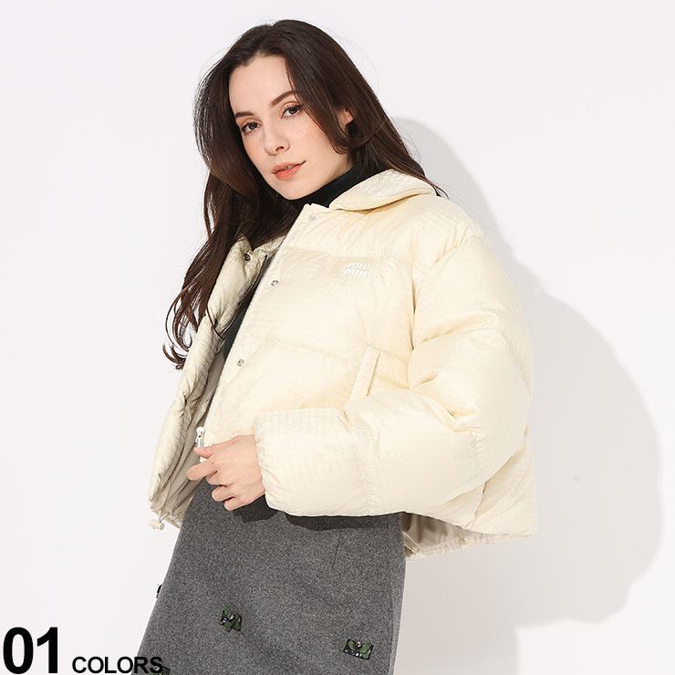 関税送料込☆miumiu☆ ダウンジャケット 楽天市場】ミュウミュウ ダウン MIU MIU レディース ダウン