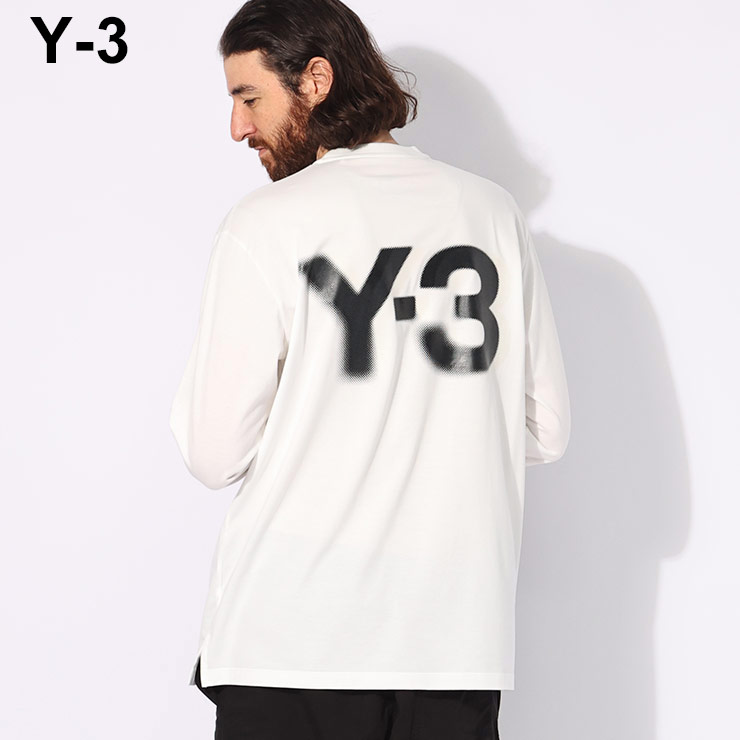 【美品】ワイスリー 長袖Tシャツ Y-3 楽天市場】Y-3 ワイスリー 3ストライプス オーバーサイズ ロゴ