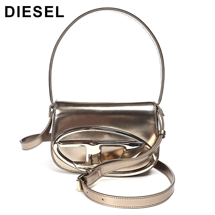 DIESEL ディーゼル Dロゴ 2WAY ハンドバッグ 1DR M DSLX08396PS202 ブランド レディース バッグ 鞄 ショルダー トート コンパクト|メンズショップ サカゼン