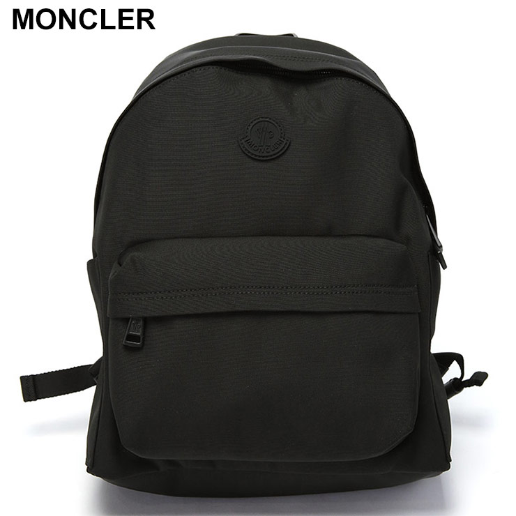 鑑定済・A4収納可★モンクレール　PIERRICK ピエリック　リュック　黒 MONCLER Pierrickバックパック (MONCLER/バックパック・リュック