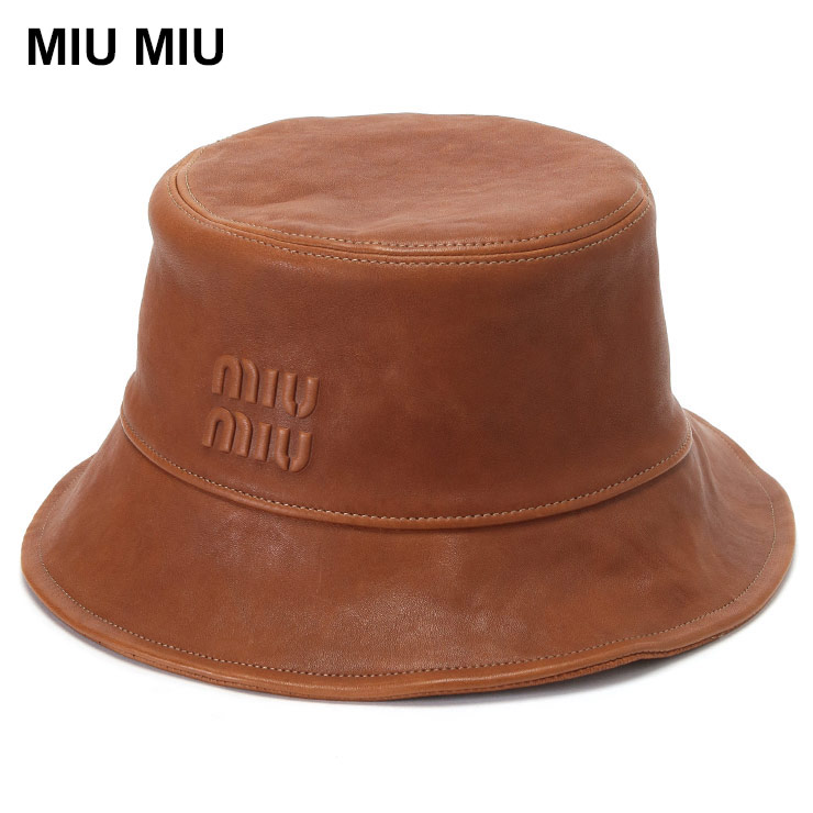 楽天市場】MIUMIU ミュウミュウ バケットハット 5HC196 2F3W