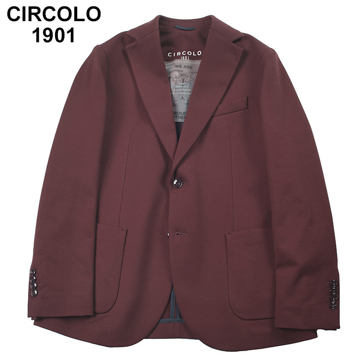 チルコロ1901 CIRCOLO 1901 ストレッチ シングル ジャケット CICN4494 ブランド メンズ 男性 アウター ジャケット テーラード｜メンズショップ サカゼン