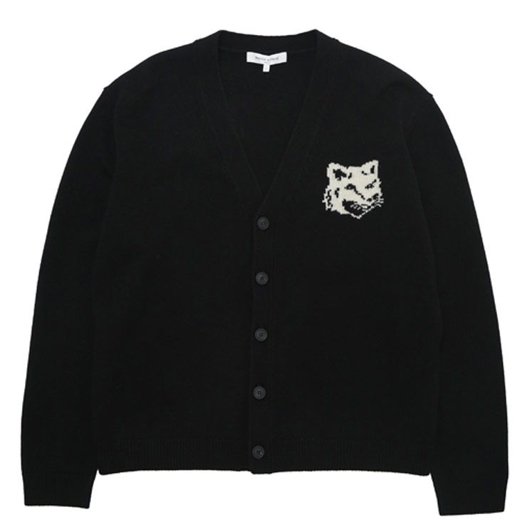楽天市場】メゾンキツネ カーディガン MAISON KITSUNE ボールド