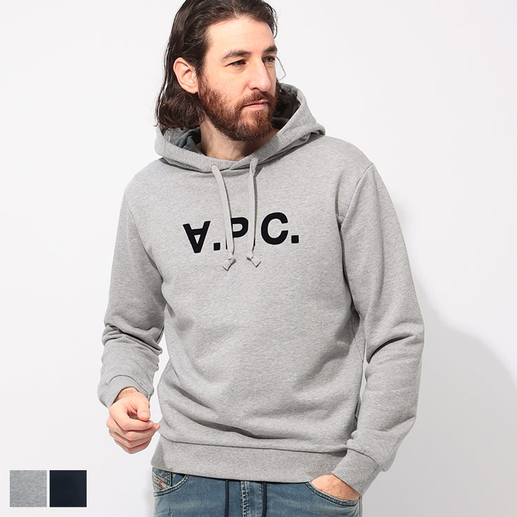 【新品未使用品】秋先取　A.P.C.　アーペーセー フーディ コットン パーカー 楽天市場】【10/18～10/20限定・最大2万円OFFクーポン配布中